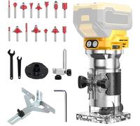 Router inalámbrico compatible con batería Dewalt de 20 V