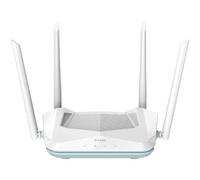 Router D-Link R15 Eagle Pro AI AX1500, Wi-Fi 6 1500 Mbps, WiFi Mesh Inteligente, Optimizador tráfico, Roaming, Puertos Gigabit, Control Parental Desde App, WPA3, Control Voz Alexa/Google