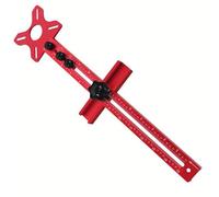 Router Jig - Fresadora manual de enrutador, herramienta de sujeción para router, herramienta de plantilla ajustable, 4 en 1, ranuras, enrutador, base precisa de carpintería, de posicionamiento