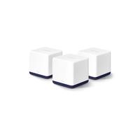 Mercusys - HALO H50G, AC1900 Mesh Wi-Fi, Doble Banda, Cobertura hasta 550 m², 3× Gigabit Puerto por Unidad, MU-MIMO, Beamforming, Control Parental, Smart Connect, 3 Unidad (Paquete de 1)