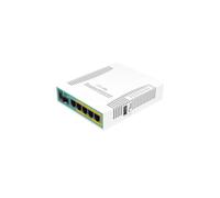 Router - Mikrotik - hEX PoE - 10/100/1000 Mbit/s - 5 puertos Ethernet - 800 MHz