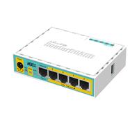 Router MikroTik hEX PoE lite Blanco (RB750UPr2)
