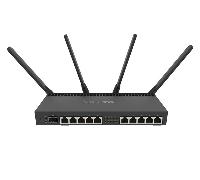 router mikrotik rb4011 gigabit ports sfp+ 10gb