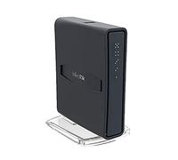 MikroTik Router RB952Ui-5ac2nD-TC hAP ac lite Tower WiFi doble banda AC750 Negro