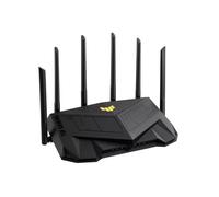 ASUS TUF Gaming AX6000 (TUF-AX6000) router inalámbrico Gigabit Ethernet Doble banda (2,4 GHz / 5 GHz) Negro