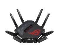 ASUS ROG Rapture GT-BE98 router inalámbrico 10 Gigabit Ethernet Quad-band (2.4 GHz / 5 GHz-1 / 5 GHz-2 / 6 GHz) Negro