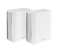 ASUS ZenWiFi BT8 (2-pack) Tribanda (2.4 GHz / 5 GHz / 6 GHz) Wi-Fi 7 (802.11be) Blanco 3 Interno