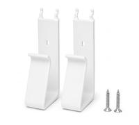 Router Soporte compatible con Hager VZ02MM, juego de 2 unidades | Para placas perforadas en el distribuidor multimedia, para la fijación de router, módem y ONT en la caja de distribución.