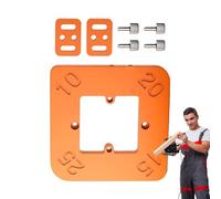Router Templates for Woodworking, Corner Jig Template for Router Table Heavy Duty Round Arc Mold for Picture Frame Cutting, Outer Diameter 5,51 pulgadas