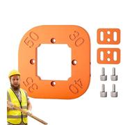 Router Templates Woodworking, Corner Jig Template Router Table, 5.51x5.51 pulgadas, Heavy Duty Board Arc Cutting Tool, Precision Auxiliary Tool for Handmade Studio & Workshop