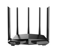 Router Tenda AX1500 Wi-Fi 6 RX1 Pro, Doble Banda (5GHz/2.4GHz) WAN/3xLAN de 10/100 Mbps, Antenas de 5x6dBi, OFDM MU-MIMO WPA3 IPv6, Modo Ap, Control por App