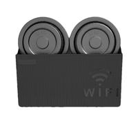 Router Wall Mount Holder - WiFi Storage Rack, Wireless Router Box | ABS Multi Function Cooling Rack with Bottom Ventilation Box for Living Room Office Home Networking Device Organization System