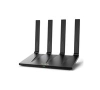 Router WiFi 6 Tenda AX12 Pro AX3000 de Doble Banda Gigabit, 5 GHz: 2402 Mbps + 2,4 GHz: 574 Mbps, 4 Puertos Gigabit, EasyMesh, Control Parental, MU-MIMO, OFDMA, VPN, Beamforming, NFC