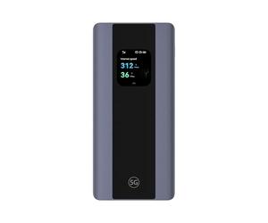 Router WiFi Móvil 5G Pro 5, E6888, Wi-Fi 6 AX3000, Hotspot Router Móvil | DL 3600 Mbit/s / UL 500 Mbit/s, SIM Portátil, Power Bank SuperCharge de 7000 mAh, Garantía de 42 Meses