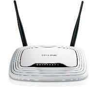Router WiFi N 300 Mbps con Switch de 4 Puertos y Antenas Fijas TP-Link
