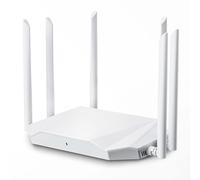 Router WiFi para Internet inalámbrico, AX3000 WiFi 6 Router 5 GHz/2 GHz con 6 Antenas Wi-Fi que cubre hasta 3500 pies cuadrados, conecta 105 dispositivos, enrutador Gigabit para el hogar WiFi IPV6