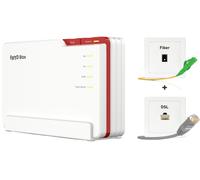 FRITZ!Box 5690 Pro International router inalámbrico 2.5 Gigabit Ethernet Tribanda (2.4 GHz / 5 GHz / 6 GHz) Blanco