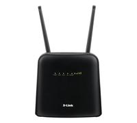 D-Link DWR-960 router inalámbrico Gigabit Ethernet Doble banda (2,4 GHz / 5 GHz) 4G Negro