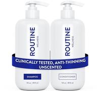 Routine Wellness Juego de champú y acondicionador antiadelgazamiento para el cabello adelgazante, bloqueador de biotina DHT para mujeres y hombres, champú seguro para la pérdida del cabello y un