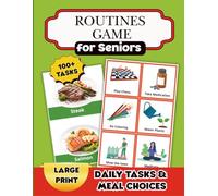 Routines Game for Seniors: Daily Tasks and Meal Choice for Alzheimer's and Dementia Care