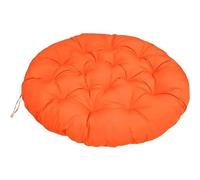 ROUYA Cómodo Cojín Colgante For Mecedoras, Cestas, con Alta Elasticidad, For Patios, Jardines, Hamacas, Sillas, Cojines For Mecedoras.(Orange,60x60cm)