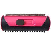 ROUYA Peine Antipulgas For Gatos, Juego De Peine Antipulgas Autolimpiante con Tijeras For Garras, Cepillo For Gatos, Subpelo For Pelo Largo, Gatos De Pelo Cepillo Perro Gato(Pink)