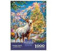 Rovaniemi_ Finlandia Rompecabezas 1000 Piezas De Lógica - para Adultos, Niños Y Toda La Familia, Puzzle Juego Didáctico, 70x50cm/1000pcs