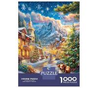Rovaniemi_ Finlandia Rompecabezas 1000 Piezas De Lógica - para Adultos, Niños Y Toda La Familia, Puzzle Juego Didáctico, 52x38cm/1000pcs