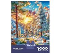 Rovaniemi_ Finlandia Rompecabezas 1000 Piezas De Lógica - para Adultos, Niños Y Toda La Familia, Puzzle Juego Didáctico, 38x26cm/1000pcs