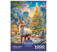 Rovaniemi_ Finlandia Rompecabezas 1000 Piezas para Adultos Niño Puzzle De Papel Ecológico, Puzzle De Juguete para Regalo, 38x26cm/1000pcs