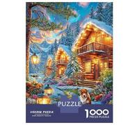 Rovaniemi_ Finlandia Rompecabezas 1000 Piezas para Adultos Niño Puzzle De Papel Ecológico, Puzzle De Juguete para Regalo, 52x38cm/1000pcs