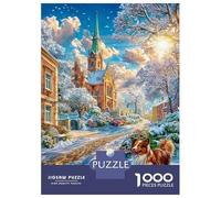 Rovaniemi_ Finlandia Rompecabezas 1000 Piezas Puzzle - Juego Didáctico para Adultos Y Niños, 38x26cm/1000pcs