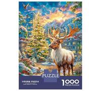 Rovaniemi_ Finlandia Rompecabezas 1000 Piezas Puzzle - Juego Didáctico para Adultos Y Niños, 52x38cm/1000pcs