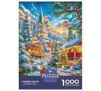 Rovaniemi_ Finlandia Rompecabezas 1000 Piezas Puzzles para Adolescentes Y Niños Jigsaw Puzzles Juguete De Desafío, 52x38cm/1000pcs