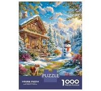 Rovaniemi_ Finlandia Rompecabezas 1000 Piezas Puzzles para Adolescentes Y Niños Jigsaw Puzzles Juguete De Desafío, 70x50cm/1000pcs