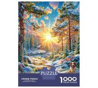 Rovaniemi_ Finlandia Rompecabezas 1000 Piezas Puzzles para Adolescentes Y Niños Jigsaw Puzzles Juguete De Desafío, 52x38cm/1000pcs
