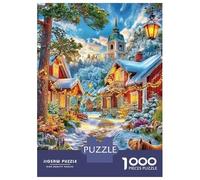 Rovaniemi_ Finlandia Rompecabezas 1000 Piezas Puzzles para Adolescentes Y Niños Jigsaw Puzzles Juguete De Desafío, 70x50cm/1000pcs