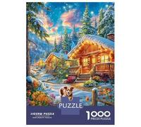 Rovaniemi_ Finlandia Rompecabezas 1000 Piezas Puzzles para Adolescentes Y Niños Jigsaw Puzzles Juguete De Desafío, 52x38cm/1000pcs