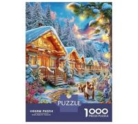 Rovaniemi_ Finlandia Rompecabezas 1000 Piezas Puzzles para Adolescentes Y Niños Jigsaw Puzzles Juguete De Desafío, 70x50cm/1000pcs