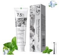 Rovaxz Toothpaste,#1 Fluoride-Free Hydroxyapatite Toothpaste,Fresh Mint 7.5% Hydroxyapatite for Advanced Enamel Protection Restores Whitens,Gentle Effective Sensitive Teeth (1pc)