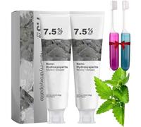 Rovaxz Toothpaste,7.5% Rovaxz Nano-Hydroxyapatite Toothpaste,Deep Cleaning, Enamel Protection,Fresh Breath For Teeth,For Sensitive Teeth, Daily Protection (pack of 2pcs, Fresh taste)