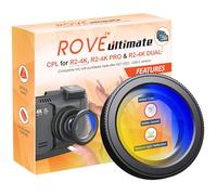 Rove Filtro CPL definitivo, Lente polarizador Circular antirreflejos para Modelos Rove R2-4K y R2-4K Pro Dash CAM