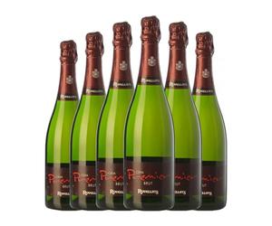 Rovellats Premier Brut Cava Joven 75 spumoso blanco (Caja de 6 Botellas de 75 cl)