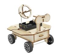 Rover en Marte de madera, modelo Rover en Marte | Ensamble el juguete de molde Mars | Juguete 3D de interacción entre padres e hijos para la guardería, la sala de estar, el dormitorio
