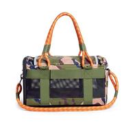 ROVERLUND Transportador de Mascotas, Bolsa de Viaje y Asiento de Coche Compatible con aerolíneas. Incluye Correa. Elegante. Duradero. Dos tamaños para la mayoría de Mascotas de hasta 20 Libras.