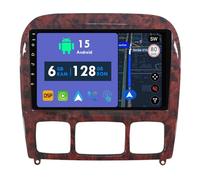 RoverOne Radio de coche GPS para Mercedes-Benz S W220 S280 S320 S350 S400 S430 S500 1998-2005 Carplay Android Auto unidad principal estéreo Bluetooth navegación por satélite