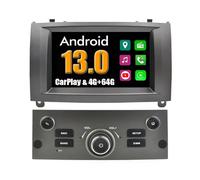 RoverOne Sistema Android Autoradio para Peugeot 407 2004-2010 con Multimedia Estéreo GPS Navegación Radio Bluetooth USB CarPlay