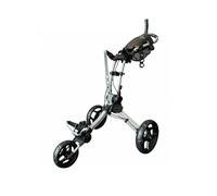 Rovic QFC Compact by CLICGEAR, Carro de Golf Manual, Estándar, Unisex (Plata/Negro)
