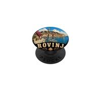 Rovinj Croacia Ciudad Histórica Europa Patrimonio Diseño PopSockets PopGrip Adhesivo