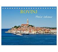 Rovinj, Perle Istriens (Tischkalender 2026 DIN A5 quer), CALVENDO Monatskalender: Kunst,Kultur und Stadt Impressionen begleiten den Rovinj Besucher in eindrucksvollen Fotos.